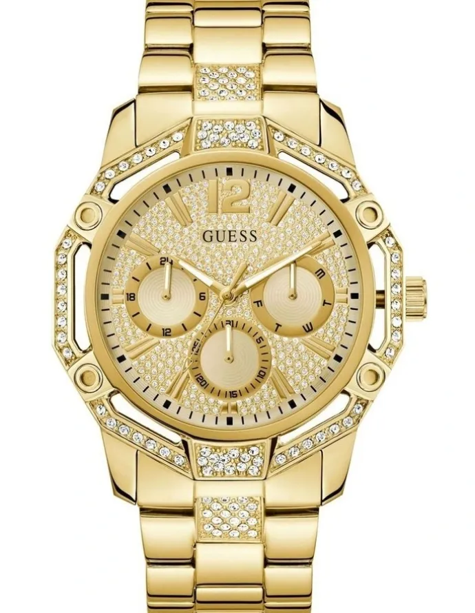 Guess Men's Multi-function Watch in Gold
