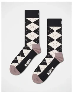 Happy Socks Gift Set Socks 4 Pack in Black And White