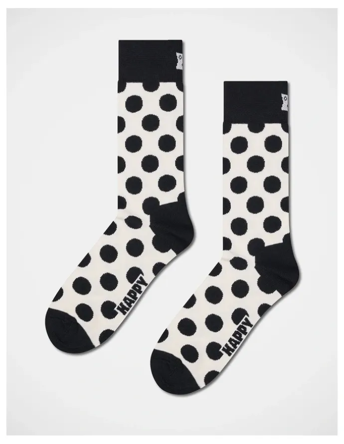 Happy Socks Gift Set Socks 4 Pack in Black And White