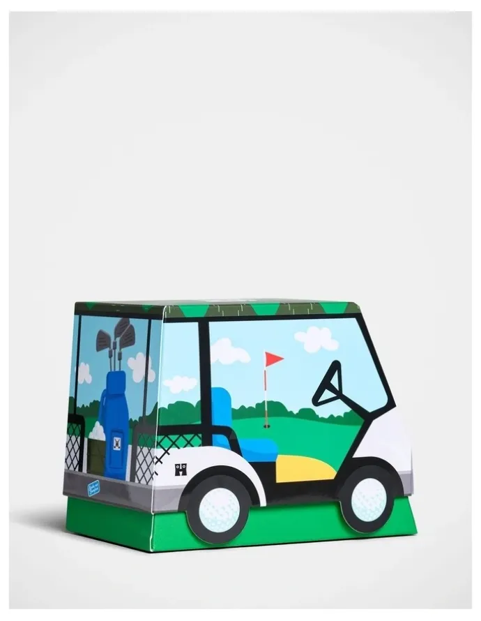 Happy Socks Golf Socks Gift Set 3 Pack