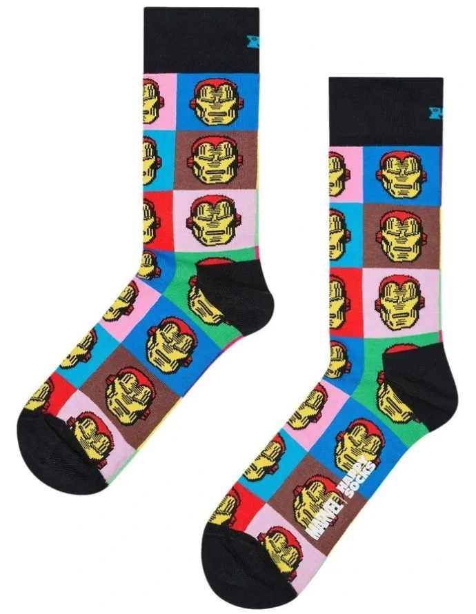 Happy Socks Marvel Avengers 3Pk Sock Gift Set In Green