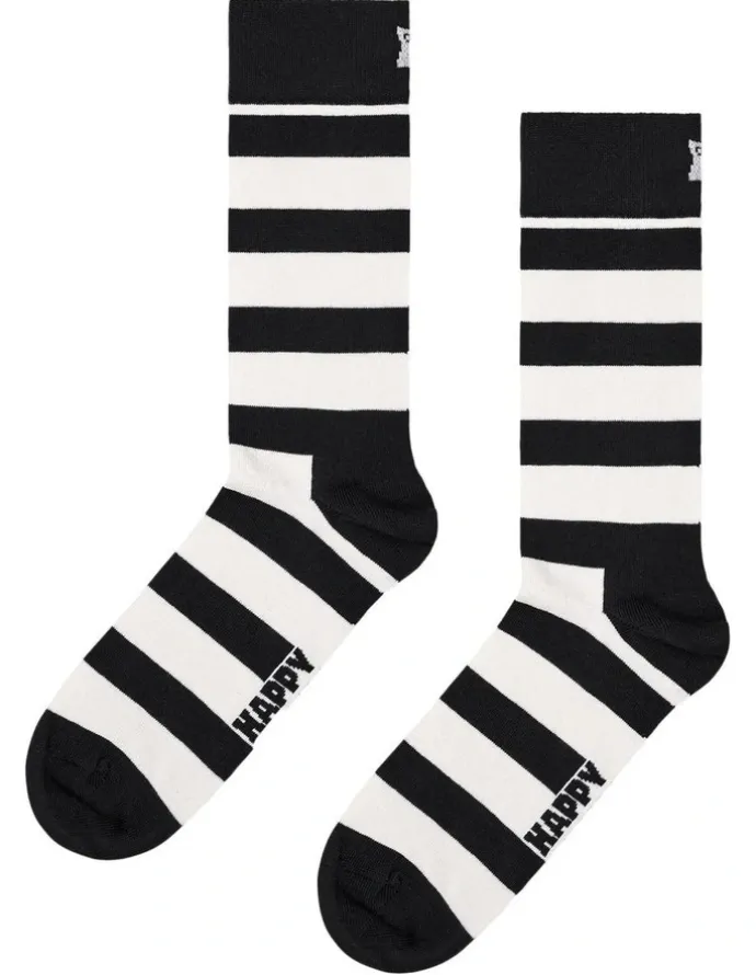 Happy Socks 4Pk Classic Sock Gift Set In Black/white