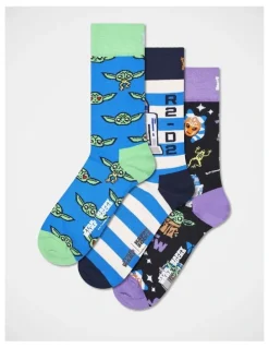 Happy Socks Star Wars Socks Gift Set 3 Pack
