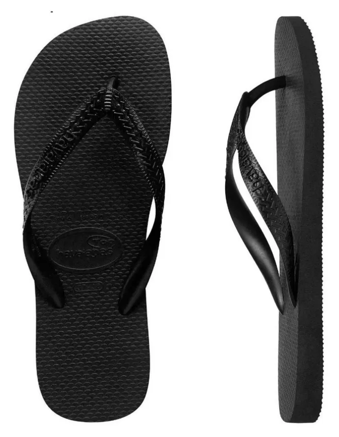Havaianas Top Thongs in Black