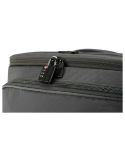 High Sierra Cross Season 87cm Pro Wheeled Duffle in Ash Grey