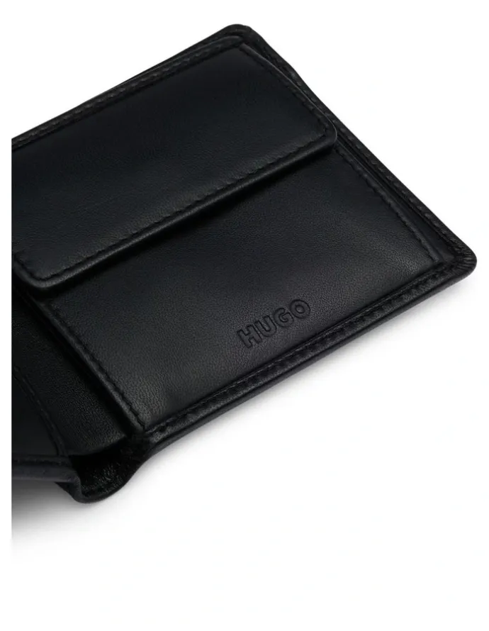 Hugo Boss Subway Credit Card And Coin Holder in Black