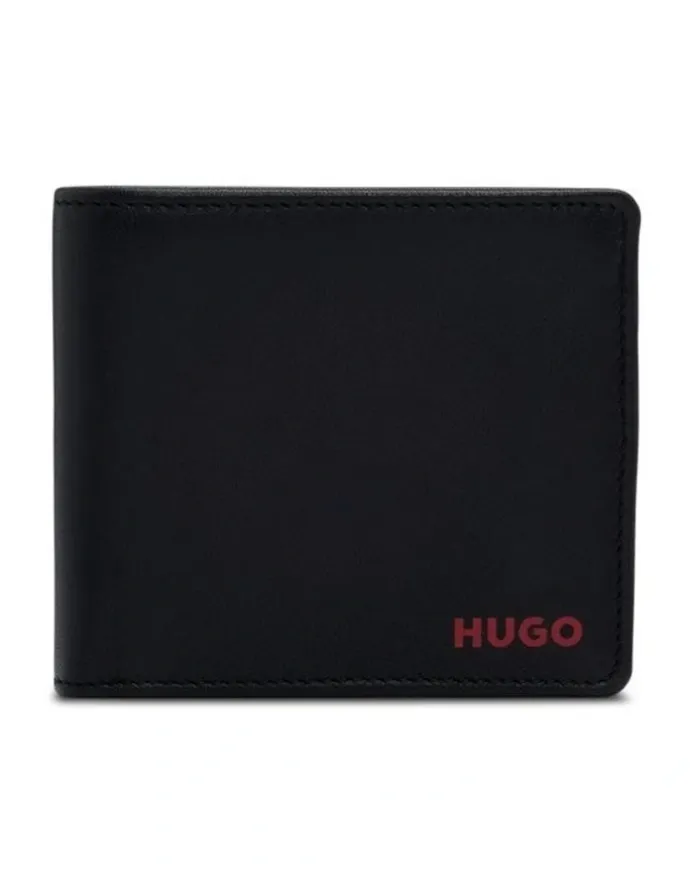 Hugo Boss Subway Credit Card And Coin Holder in Black