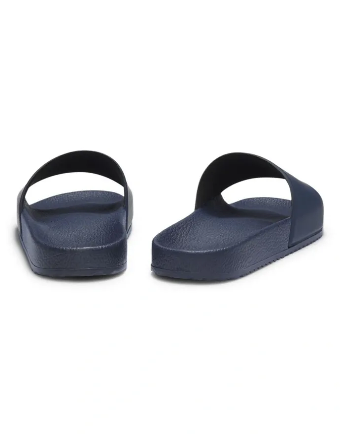 Hugo Boss Timein Slides in Dark Blue