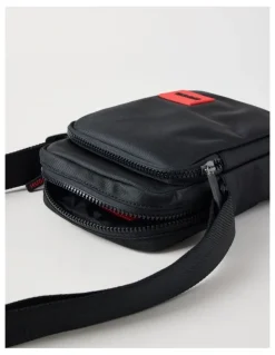 Hugo Ethon 3.0_Ns Pocket Crossbody Bag in Black