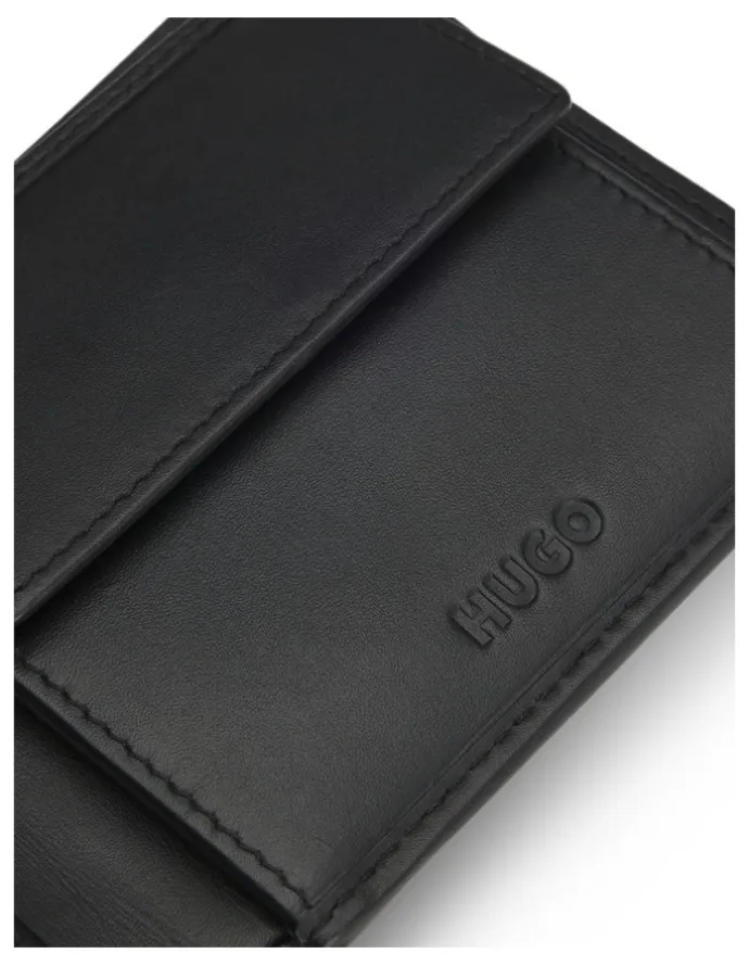 Hugo Tibby Coin Wallet N4CC in Black