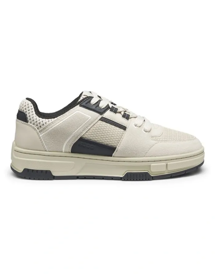 Hugo Yarrow Tenn Mesd Sneaker in Light Beige