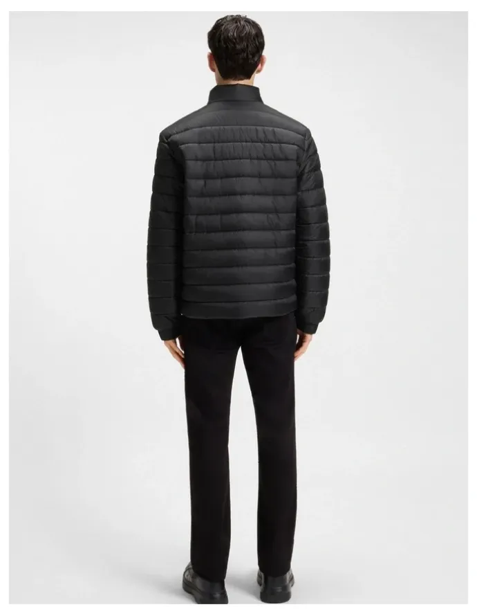 Hugo Brenti Puffer Jacket Black
