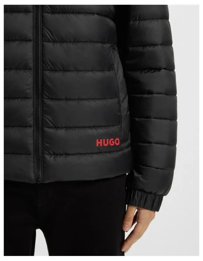 Hugo Brenti Puffer Jacket Black