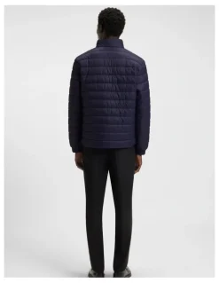 Hugo Brenti Puffer Jacket Navy