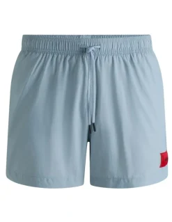Hugo Dominica Swimshort in Open Blue