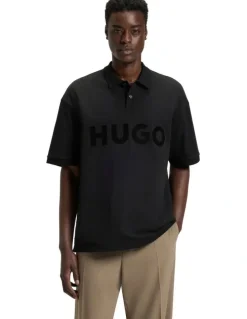 Hugo Doniee Polo in Black