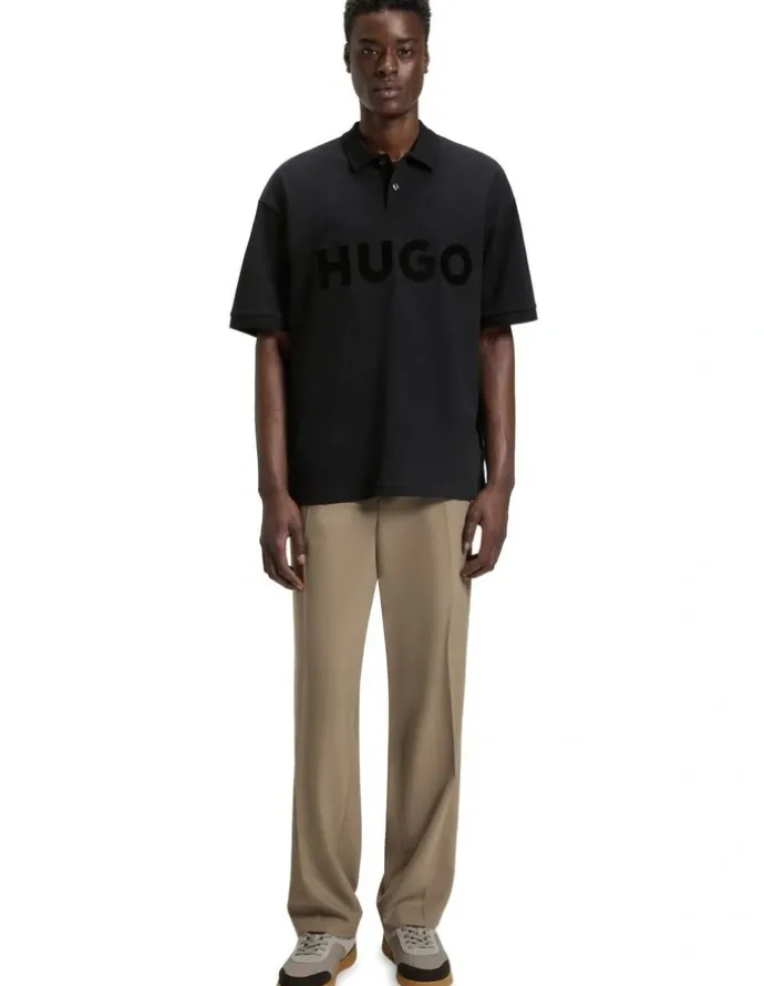 Hugo Doniee Polo in Black