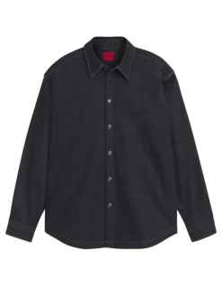 Hugo Emikol Long Sleeve Shirt Navy