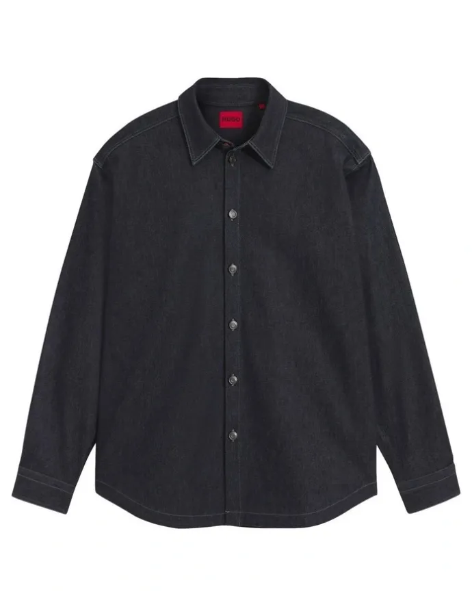 Hugo Emikol Long Sleeve Shirt Navy