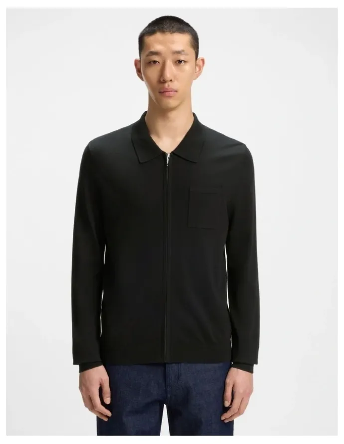 Hugo San Jean Jacket in Black