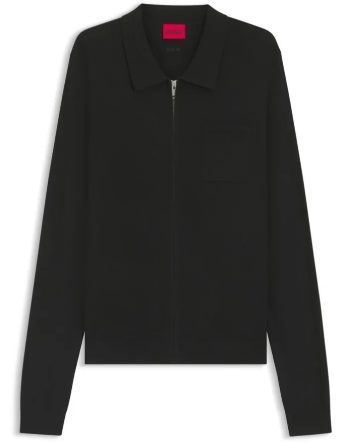 Hugo San Jean Jacket in Black