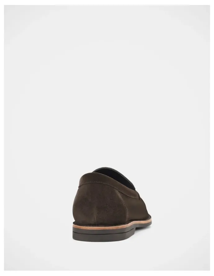 Hush Puppies Casino Shoes in Ground Coffee