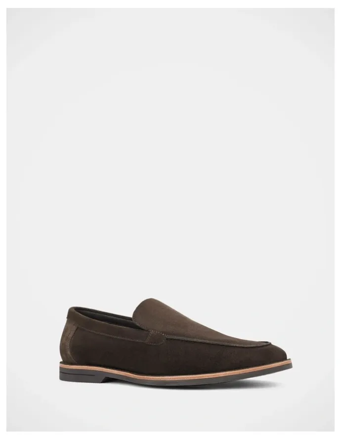 Hush Puppies Casino Shoes in Ground Coffee