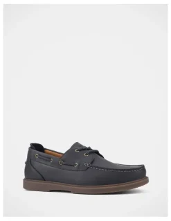 Hush Puppies Pandero Shoes in Navy