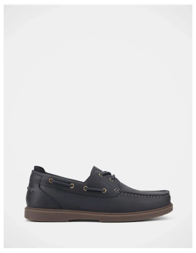 Hush Puppies Pandero Shoes in Navy