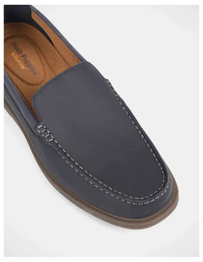 Hush Puppies Piccolo Shoes in Navy