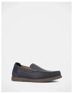 Hush Puppies Piccolo Shoes in Navy