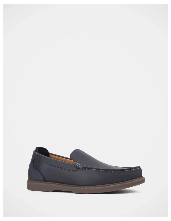 Hush Puppies Piccolo Shoes in Navy