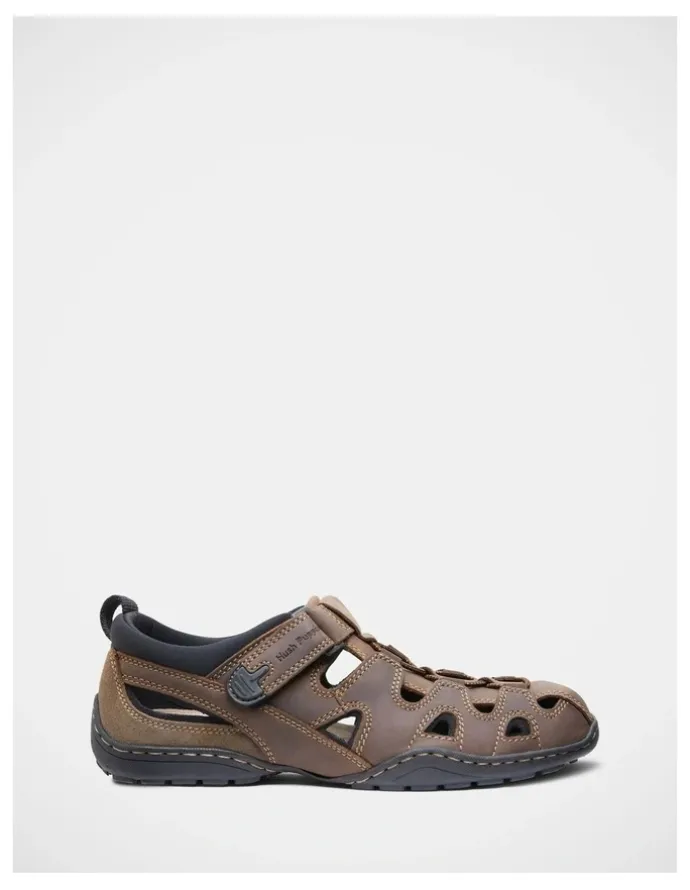 Hush Puppies Sentry Sandals in Brown