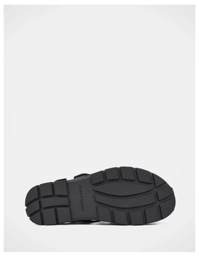 Hush Puppies Seth Sandals in Black