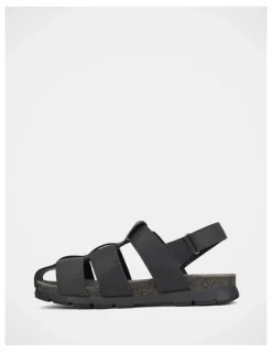 Hush Puppies Seth Sandals in Black