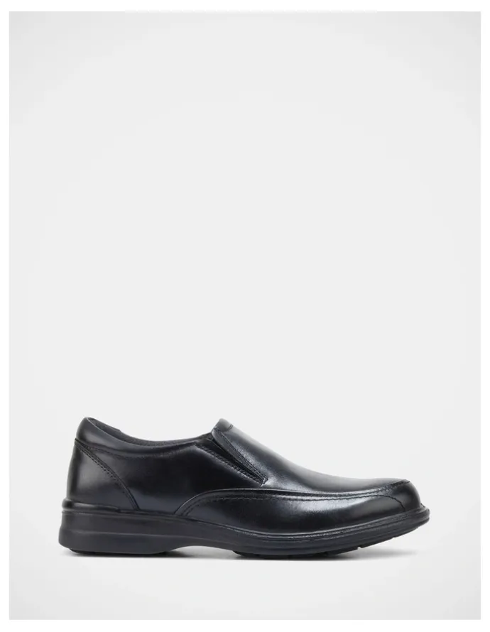 Hush Puppies Transit Slip-On in Black