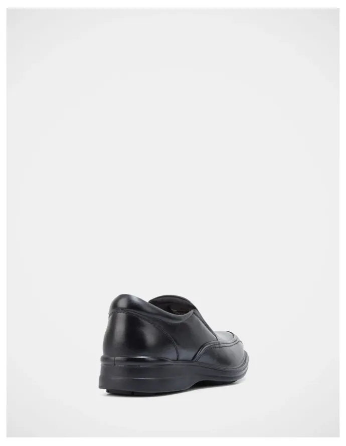 Hush Puppies Transit Slip-On in Black
