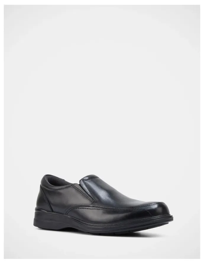 Hush Puppies Transit Slip-On in Black