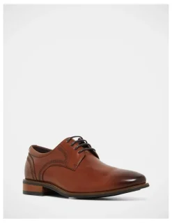 Hush Puppies Whale Ii Shoes In Cognac Burnish