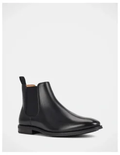 Hush Puppies Banjo Boots in Black