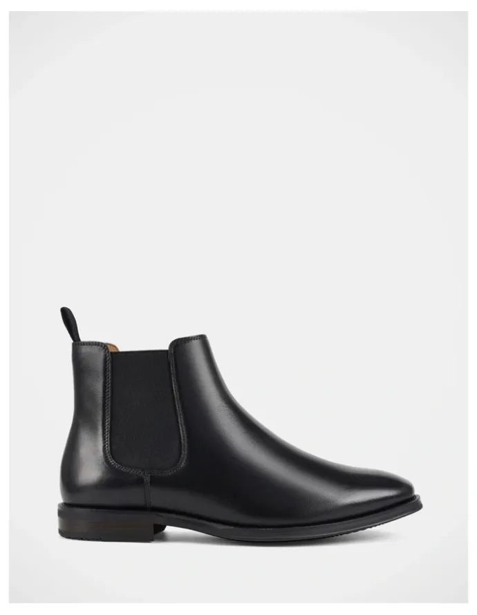 Hush Puppies Banjo Boots in Black