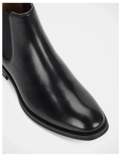 Hush Puppies Banjo Boots in Black