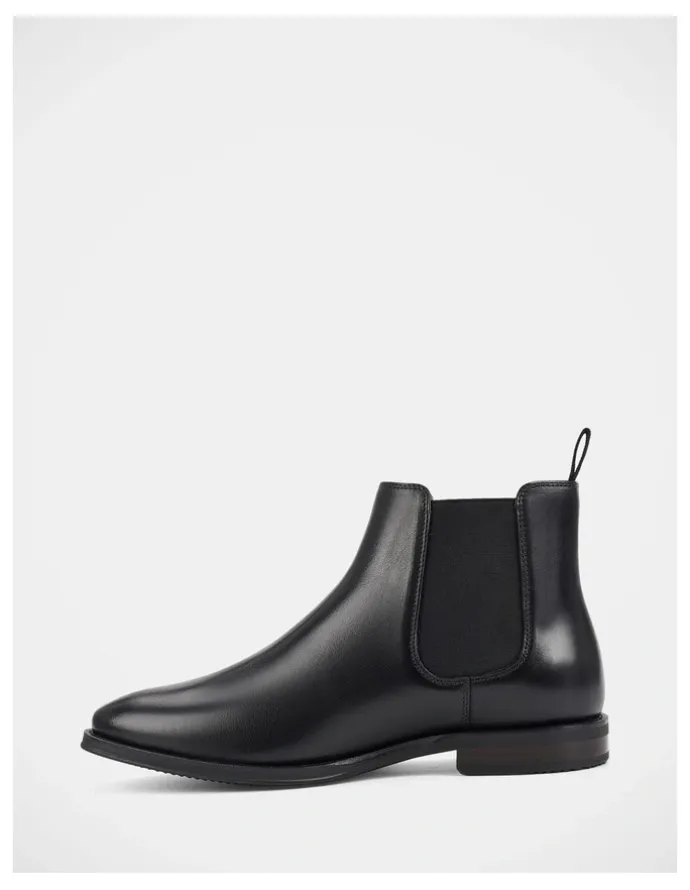 Hush Puppies Banjo Boots in Black