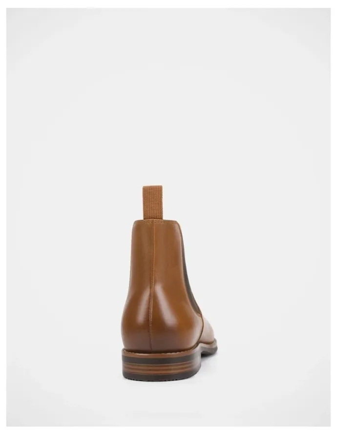 Hush Puppies Banjo Boots in Cognac