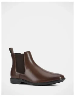 Hush Puppies Cambridge Boots in Chestnut