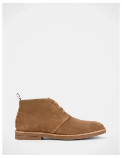 Hush Puppies Gibson Boots In Chestnut