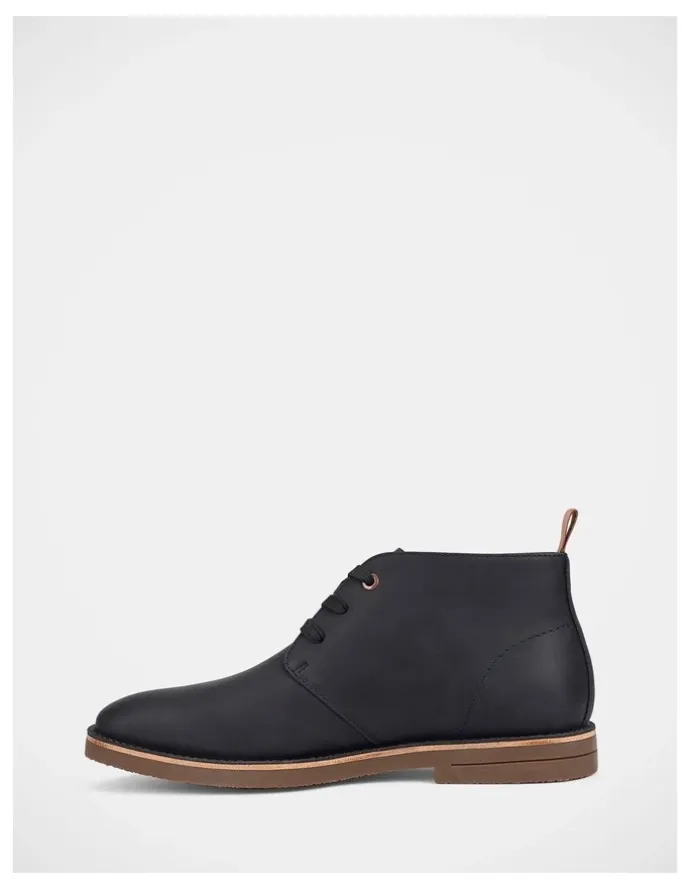 Hush Puppies Gibson Boots in Navy