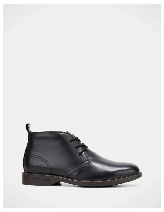 Hush Puppies Harbour Boots in Black