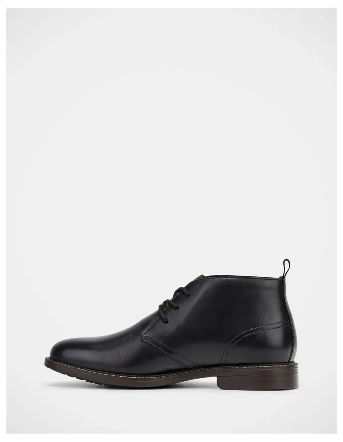 Hush Puppies Harbour Boots in Black