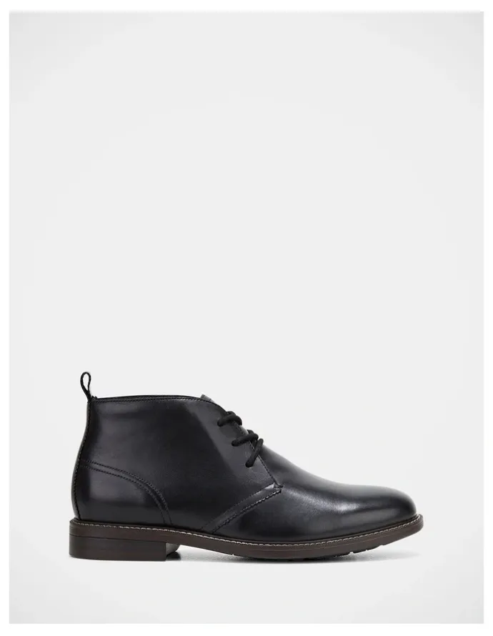Hush Puppies Harbour Boots in Black